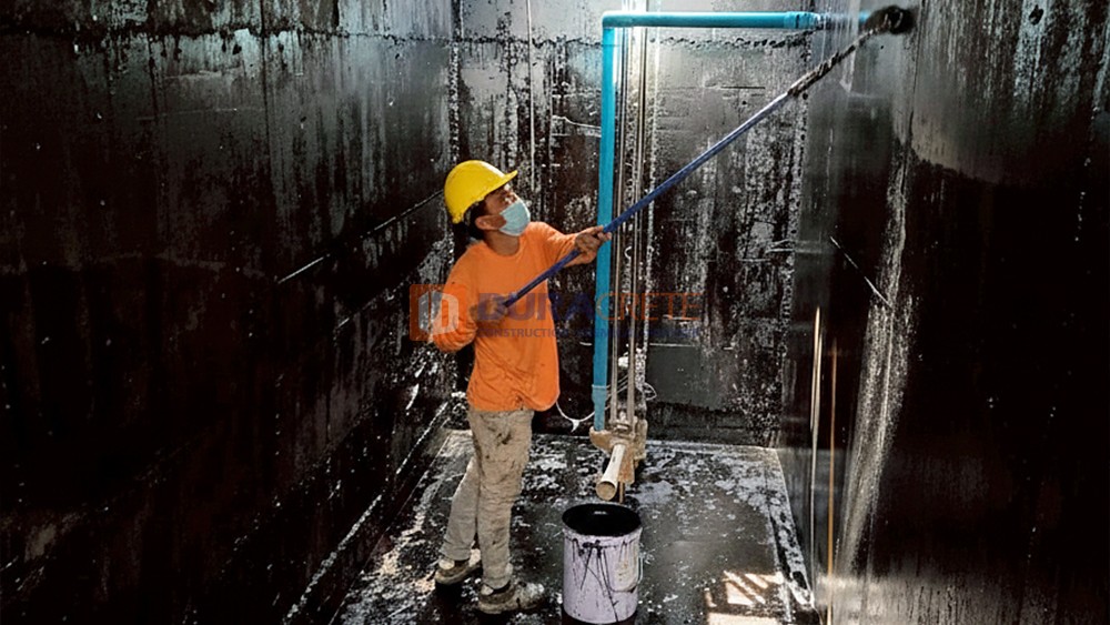 กันซึมบ่อน้ำ ,กันซึมห้องใต้ดิน