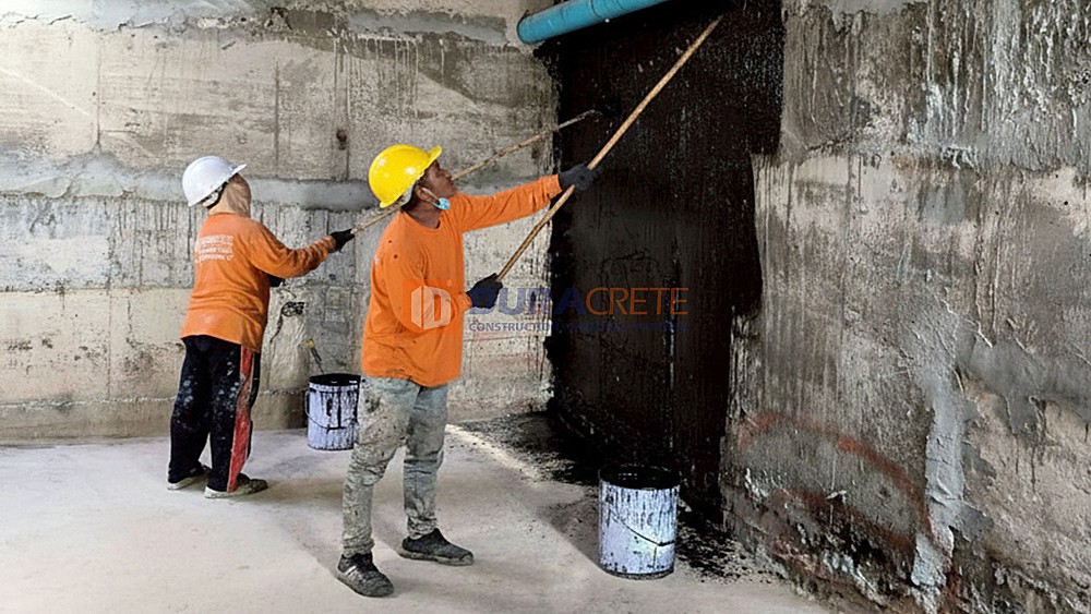 กันซึมบ่อน้ำ ,กันซึมห้องใต้ดิน