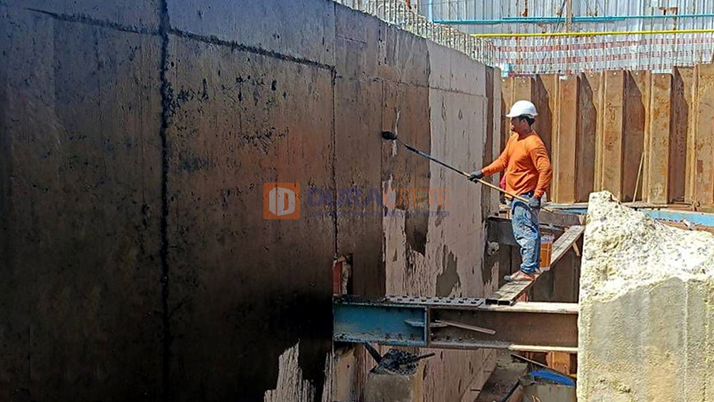 กันซึมบ่อน้ำ ,กันซึมห้องใต้ดิน