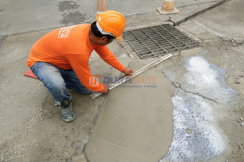 ผลงานซ่อมพื้นคอนกรีต DURAPATCH