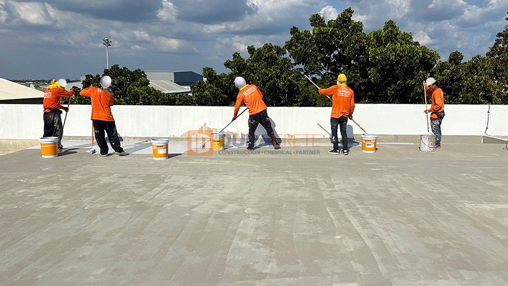 กันซึมหลังคา ,กันซึมดาดฟ้า